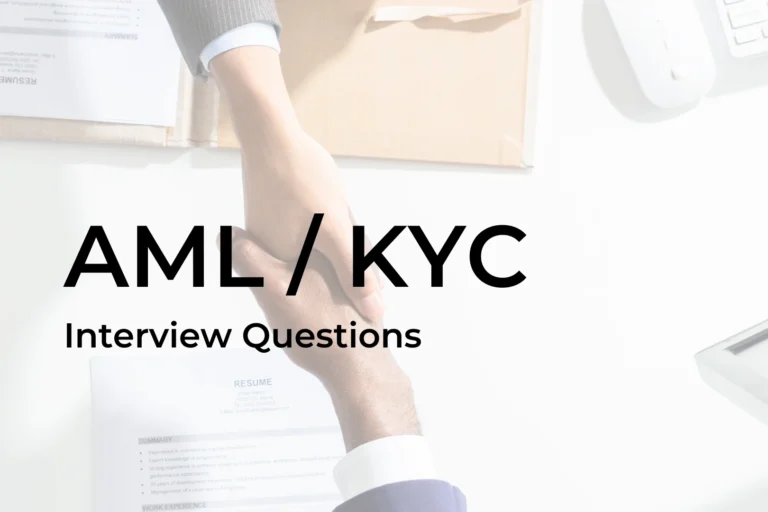 ReTRRAC® Academy 9 AML/KYC Interview Questions